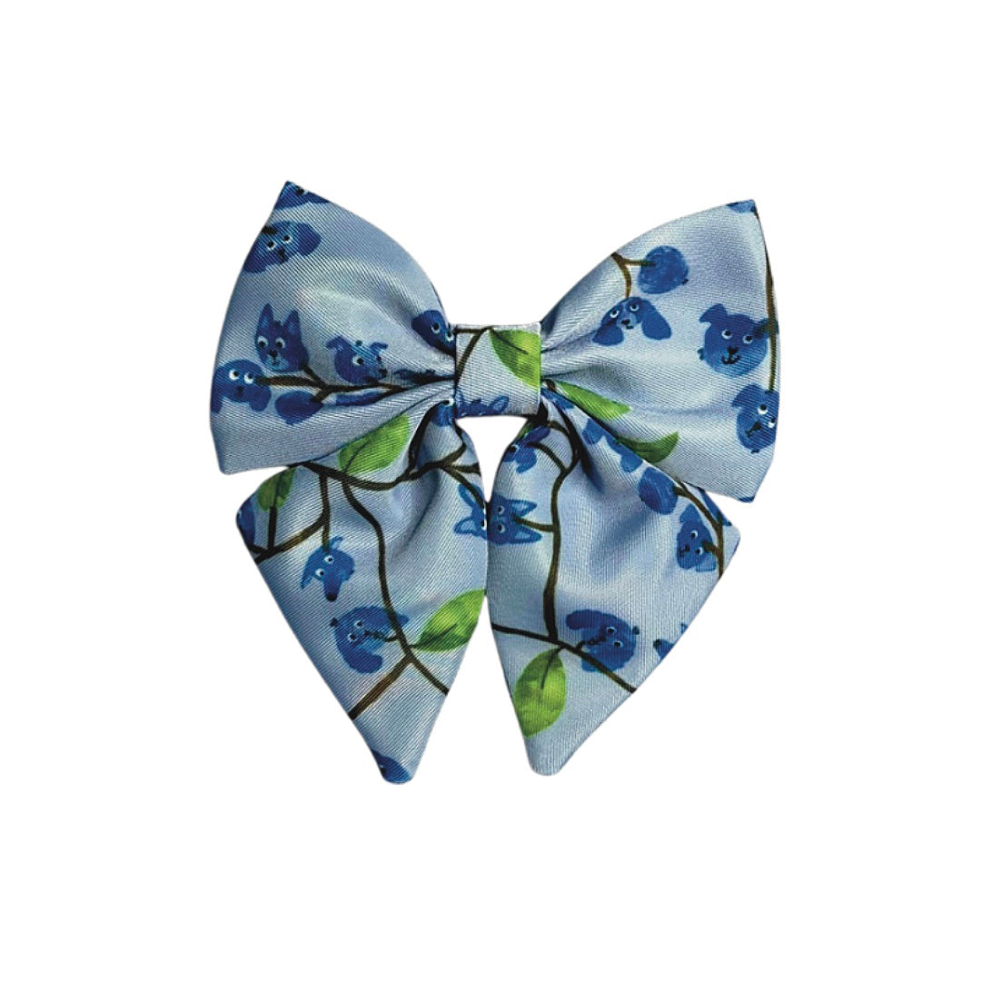 Blueberry Sailor Bow