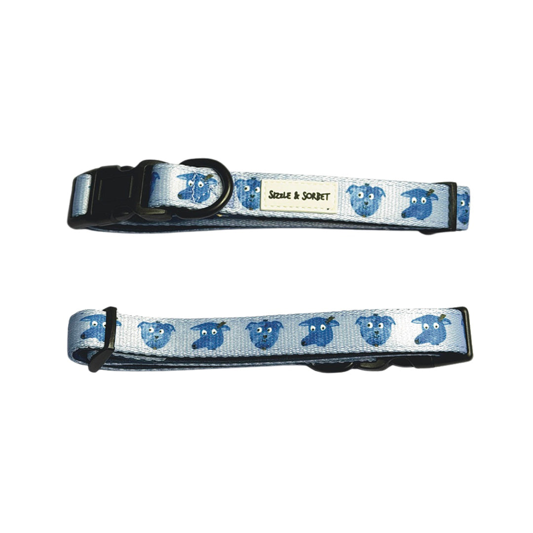 Blueberry Adjustable Dog Collar
