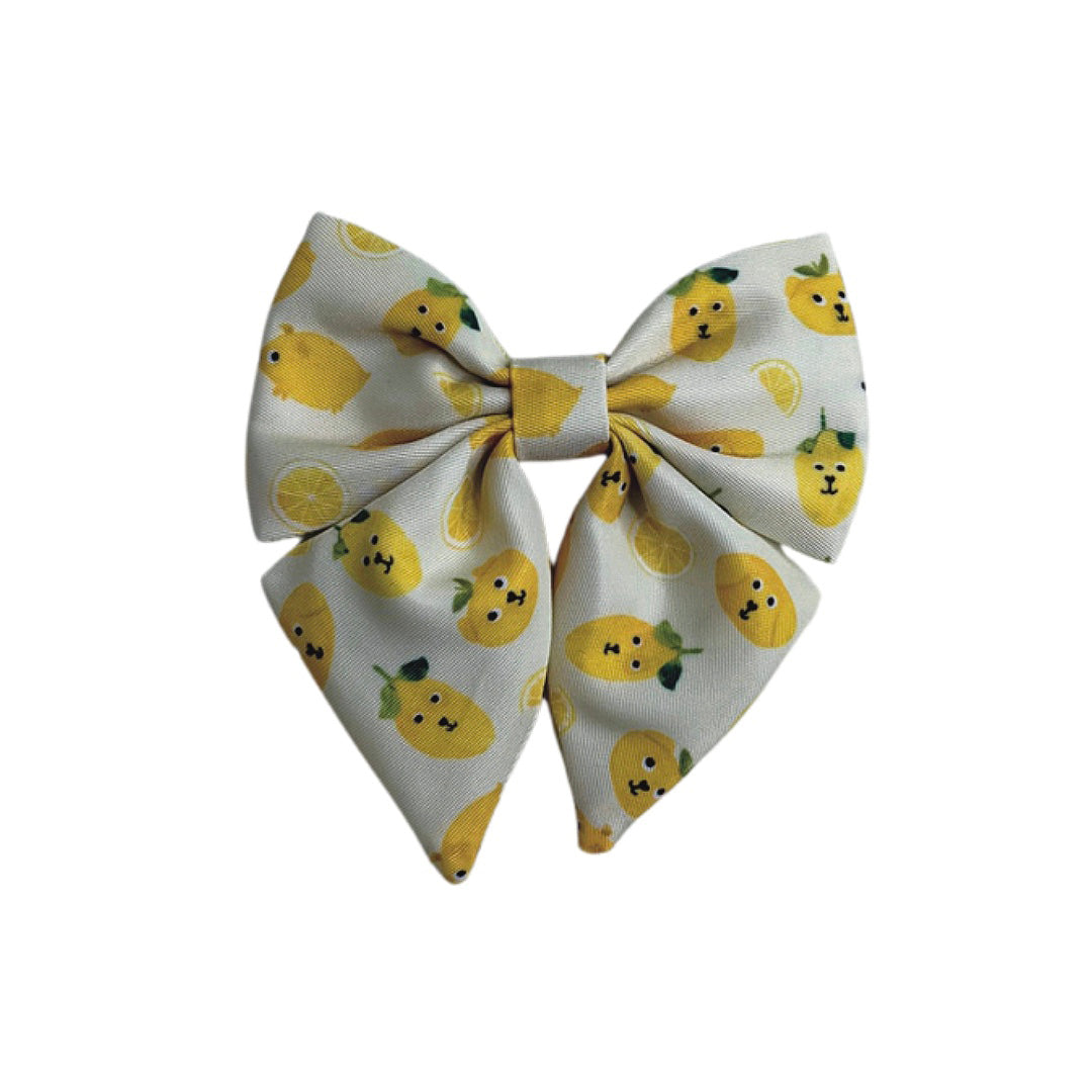 Lemon Sailor Bow
